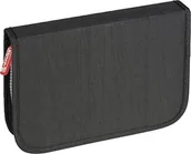 Etui na długopisy i pióra - Brunnen Fontanna z wypełniony etui crinkle (19,5 x 13,5 x 3,5 cm, 1 klapa, czerwony 104918520 uczniów o grubości 9 marka kredek, 2 linijka marka ołówki, 16 cm, metalowy podwójne temperówka, gumka do mazania), 104918690 - miniaturka - grafika 1