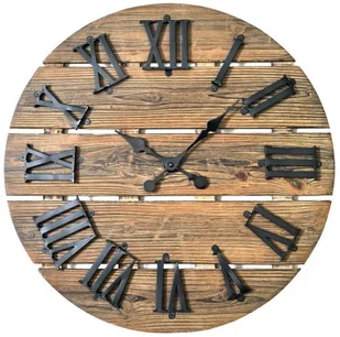 Platinet Zegar ścienny 1xAA drewno - Zegary - miniaturka - grafika 2