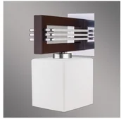 Lampy ścienne - Luxera Kinkiet SANGA 1xE14/60W brązowy - miniaturka - grafika 1