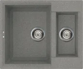 Zlewozmywaki - Elleci Easy 150 73 Titanium - miniaturka - grafika 1