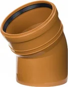 Rury - Kolano Kanalizacyjne 160x30 St.kanaliza.zewnętrzna - miniaturka - grafika 1