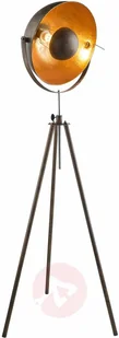 Globo Lighting Stojąca LAMPA podłogowa XIRENA 58307 sztalugowa OPRAWA na trójnogu satelite kopuła retro rdza XIRENA 58307 - Lampy stojące - miniaturka - grafika 3