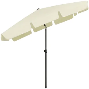 vidaXL Parasol plażowy, piaskowy żółty, 200x125 cm 314727 - Parasole ogrodowe - miniaturka - grafika 6