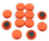 Dekoracje domu - First4magnets first4magnets f4 m30 związane z planowaniem Pomarańczowy średnich gra/-magnes, o średnicy 30 MM X 8 MM wysokości, 1 opakowanie z 12, metalowy, pomarańczowy/czarny/Silver, 25 x 10 x 3 cm F4M30-ORANGE-1 - miniaturka - grafika 1