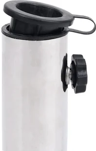 vidaXL Stojak pod parasol, czarny, 45x25x8 cm, granitowy vidaXL - Parasole ogrodowe - miniaturka - grafika 6