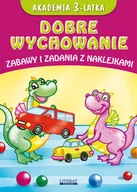 Edukacja przedszkolna - Literat Akademia 3-latka. Dobre wychowanie Joanna Paruszewska, Krystian Pruchnicki - miniaturka - grafika 1