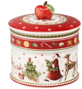 Villeroy & Boch Winter Bakery Delight Małe pudełko na ciastka wymiary: 12 x 11 cm 14-8612-4520 - Pojemniki kuchenne - miniaturka - grafika 2