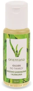Orientana Olejek do twarzy drzewo sandałowe i kurkuma 55ml - Olejki do ciała i włosów - miniaturka - grafika 4