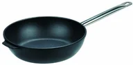 Patelnie - GSW 1632 gastrotradi tionell Titanium Sauteuse z uchwytem ze stali nierdzewnej, 24 cm 163248 - miniaturka - grafika 1