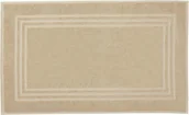 Dywaniki łazienkowe - Kleine Wolke Dywanik łazienkowy Lodge Sand Beige - miniaturka - grafika 1