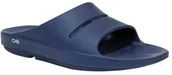 Klapki i japonki męskie - Oofos klapki regeneracyjne OOahh granatowe - miniaturka - grafika 1