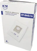 Worki do odkurzaczy - K&amp;M Grupa WORKI DO ODKURZACZA ELECTROLUX PHILIPS AEG ZANUSSI EP-BAG/MICRO 4 SZT - miniaturka - grafika 1