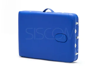 Bodyfit Stół łóżko do masażu Aluminiowe 3 segmentowe niebieskie XXL 551 Łóżko XXL - Stoły i łóżka do masażu - miniaturka - grafika 12