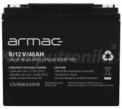 Baterie do zasilaczy awaryjnych UPS - ARMAC armac Akumulator żelowy do UPS 12V/40AH B/12V/40AH - miniaturka - grafika 1