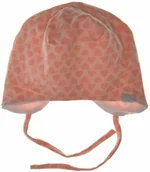 Czapki dla dzieci - Scorpio Czapka dziecięca z troczkami Serca 04420 - miniaturka - grafika 1
