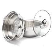 Garnki - Tadar SANO GARNEK DO GOTOWANIA NA PARZE 2 L 18 CM STAL NIERDZEWNA 5907558786439 - miniaturka - grafika 1