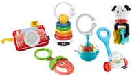 Zawieszki dla dzieci i niemowląt - Fisher Price Zawieszki i grzechotki zestaw prezentowy FBH63 - miniaturka - grafika 1