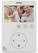 Akcesoria do domofonów i wideodomofonów - Zamel Zamel Wideomonitor z dotykowymi przyciskami 4,3 cala biały VP-816W ENT10000406 ! ENT10000406 - miniaturka - grafika 1