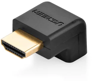 Ugreen adapter łącznik kątowy Hdmi dolny czarny - Złącza, przejściówki, adaptery - miniaturka - grafika 2