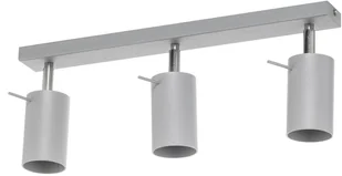 Euluna Spot sufitowy Round, szary, 3-punktowy liniowy - Lampy sufitowe - miniaturka - grafika 4