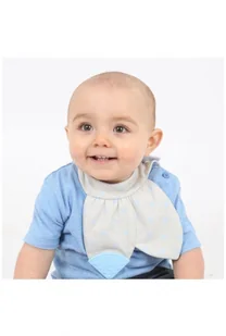 Koo-di Śliniak z gryzakiem Blue 5O36B1 5O36B1 SAM 1 - Śliniaki i fartuszki - miniaturka - grafika 2