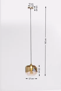 Kare Design LAMPA WISZĄCA GOLDEN GOBLET 67634 - Lampy sufitowe - miniaturka - grafika 3