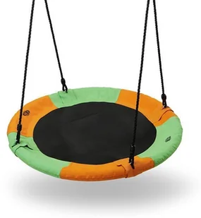 NILS CAMP NB5003 ORANGE-GREEN ŚR.90 CM BOCIANIE GNIAZDO HUŚTAWKA NILS CAMP - Place zabaw - miniaturka - grafika 3