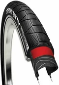 Opony rowerowe - CST Opona 28"x 1,75x 2 C-1912 TR-CS391 SOHO CITY czarna z reflexem 1831450 - miniaturka - grafika 1