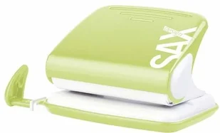 Sax Dziurkacz DESIGN 318 jasnozielony 1 sztuka ISAXD318-15 - Dziurkacze - miniaturka - grafika 2