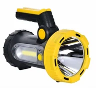 Latarki - Nedes LED Latarka ładowana LED/5W/4000mA + LED/3W - miniaturka - grafika 1