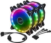 Wentylatory komputerowe - Akasa Wentylator  VEGAS AR7 Kit 3-pack AK-FN107 AK-FN107 - miniaturka - grafika 1