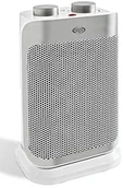 Ogrzewanie przenośne - Argo Clima Argoclima Boogie HEIZLÜFTER ceramika lampa stołowa, biały/srebrny - miniaturka - grafika 1