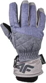Rękawice narciarskie - 4F Rękawice narciarskie damskie H4Z17-RED003 fioletowy L 5901965734007 5901965734007 - miniaturka - grafika 1