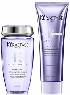 Kerastase Blond Absolu Lumiere szampon odżywka - Zestawy kosmetyków damskich - miniaturka - grafika 2
