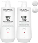 Zestawy kosmetyków damskich - Goldwell Dualsenses Bond Pro, zestaw wzmacniający szampon + odżywka do włosów 1000ml 47/zestaw - miniaturka - grafika 1