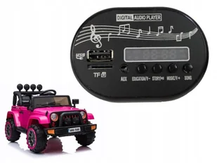 Panel muzyczny do auta na Akumulator BRD-7588 - Akcesoria rowerowe - miniaturka - grafika 12