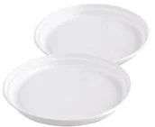 Naczynia i sztućce jednorazowe - BITTNER Talerz plastikowy 17cm deserowy (100 sztuk) - miniaturka - grafika 1