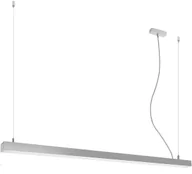 Lampy sufitowe - Thoro Nowatorska Lampa Wisząca PINNE 1450 ALUMINIUM Minimalistyczny Design Lampa Sufitowa Natynkowa Żyrandol Moduł LED Ciepła Barwa Światła Oświetlenie do Salonu Nad Stół Sypialni Biura Oprawa THORO TH.085 - miniaturka - grafika 1