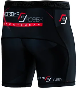 Extreme Hobby Spodenki Vale Tudo, MT SPORT, czarny, rozmiar S - Kimona, stroje i obuwie - miniaturka - grafika 4