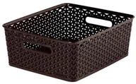 Pojemniki na zabawki - Curver Koszyk My Style, brązowy, M - miniaturka - grafika 1