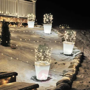 Konstmide Doniczka LED Assisi podświetlana  28 cm - Lampy ogrodowe - miniaturka - grafika 3