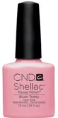 Lakiery hybrydowe - CND CND Shellac Blush Teddy 3002 - miniaturka - grafika 1