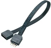 Kable komputerowe i do monitorów - Akasa LED strip light Extension Extension 50 cm, AK-cbld01 50BK AK-CBLD01-50BK - miniaturka - grafika 1