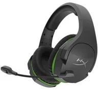 Słuchawki - HyperX CloudX Stinger Core Wireless Czarno-Zielone (HHSS1C-DG-GY/G) - miniaturka - grafika 1