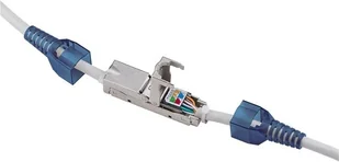 Goobay 79579 slim tool-free cable connector Cat 6 - Pozostałe akcesoria sieciowe - miniaturka - grafika 2