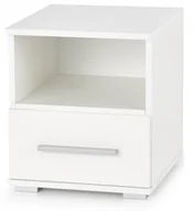 Szafki nocne - Halmar szafka nocna kolor biały LIMA SN1 - miniaturka - grafika 1