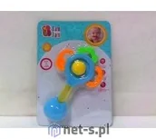 Grzechotki dla dzieci - Bambam eurotrade grzechotka kwiatek 414255 - miniaturka - grafika 1