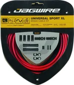 Części rowerowe - Jagwire Jagwire Sport XL Uniwersalny zestaw przewodów hamulcowych do Shimano/SRAM, red 2020 Linki i osłonki hamulcowe - miniaturka - grafika 1
