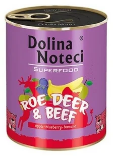 Dolina Noteci Premium Superfood Pies Sarna i wołowina puszka 800g - Mokra karma dla psów Dolina Noteci Premium Superfood Pies Sarna i wołowina puszka 800g - Mokra karma dla psów - miniaturka - grafika 3