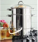 Garnki - Meyerhoff Sokownik Parowy Ze Stali Nierdzewnej Juicer 8 L - miniaturka - grafika 1